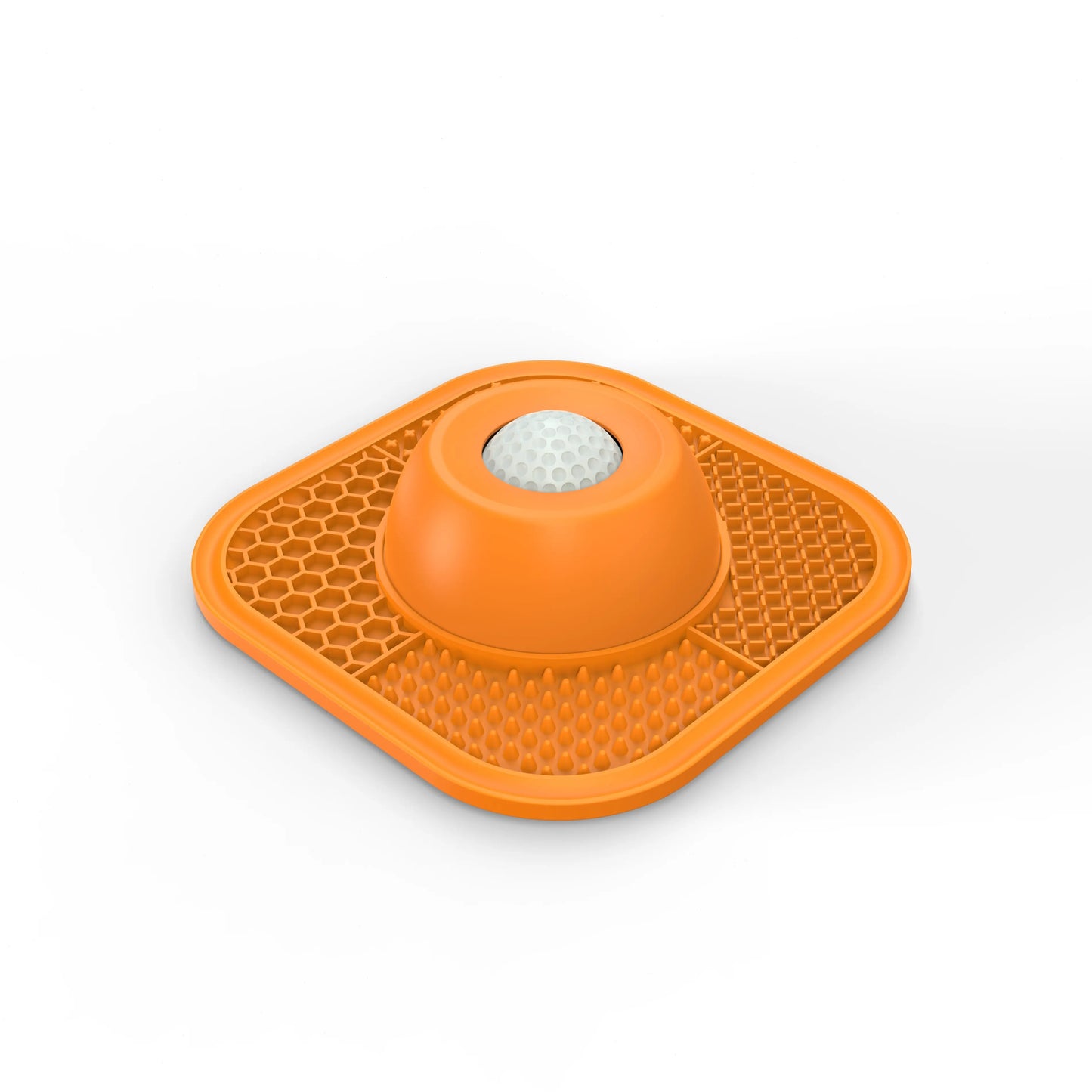PLOSIF Slow Feeder Dog Bowl for Liquid Treat with Entertained Ball, Dog Feeder Bowl with Slow Feeder Mat, Dog Feeder Lick Bowl for Bone Broth and Yogurt for Large Medium Small Breeds Dietary Supplement/Post-Op Nutrition, Blue