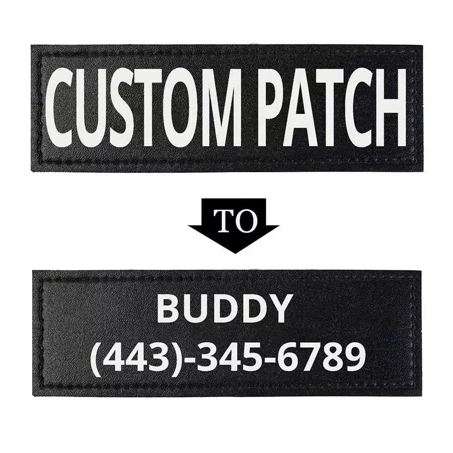 【#Summervibes #Petlovers】Custom Patches, Dog Vest Patchesservice Dog in Training Patches, Reflective and Removabledog Harness Patches for Service Dog Vest