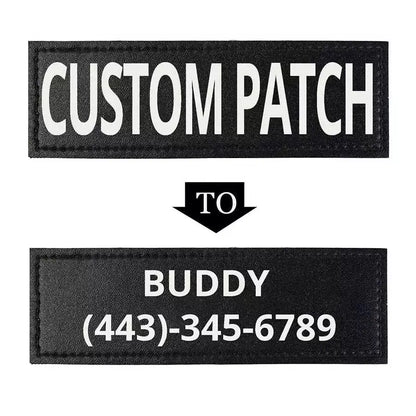 【#Summervibes #Petlovers】Custom Patches, Dog Vest Patchesservice Dog in Training Patches, Reflective and Removabledog Harness Patches for Service Dog Vest