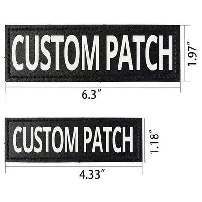 【#Summervibes #Petlovers】Custom Patches, Dog Vest Patchesservice Dog in Training Patches, Reflective and Removabledog Harness Patches for Service Dog Vest